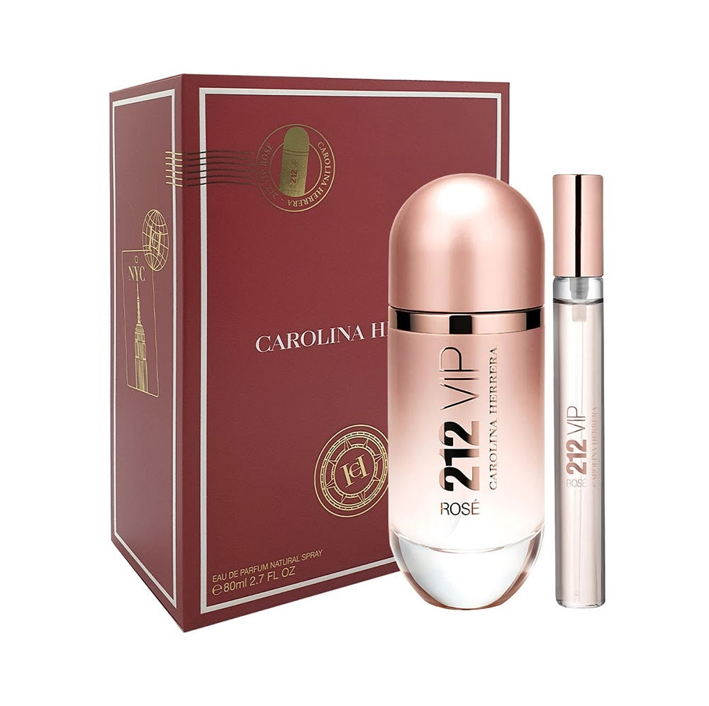 CAROLINA HERRERA SET 212 VIP ROSÉ 2 PIEZAS