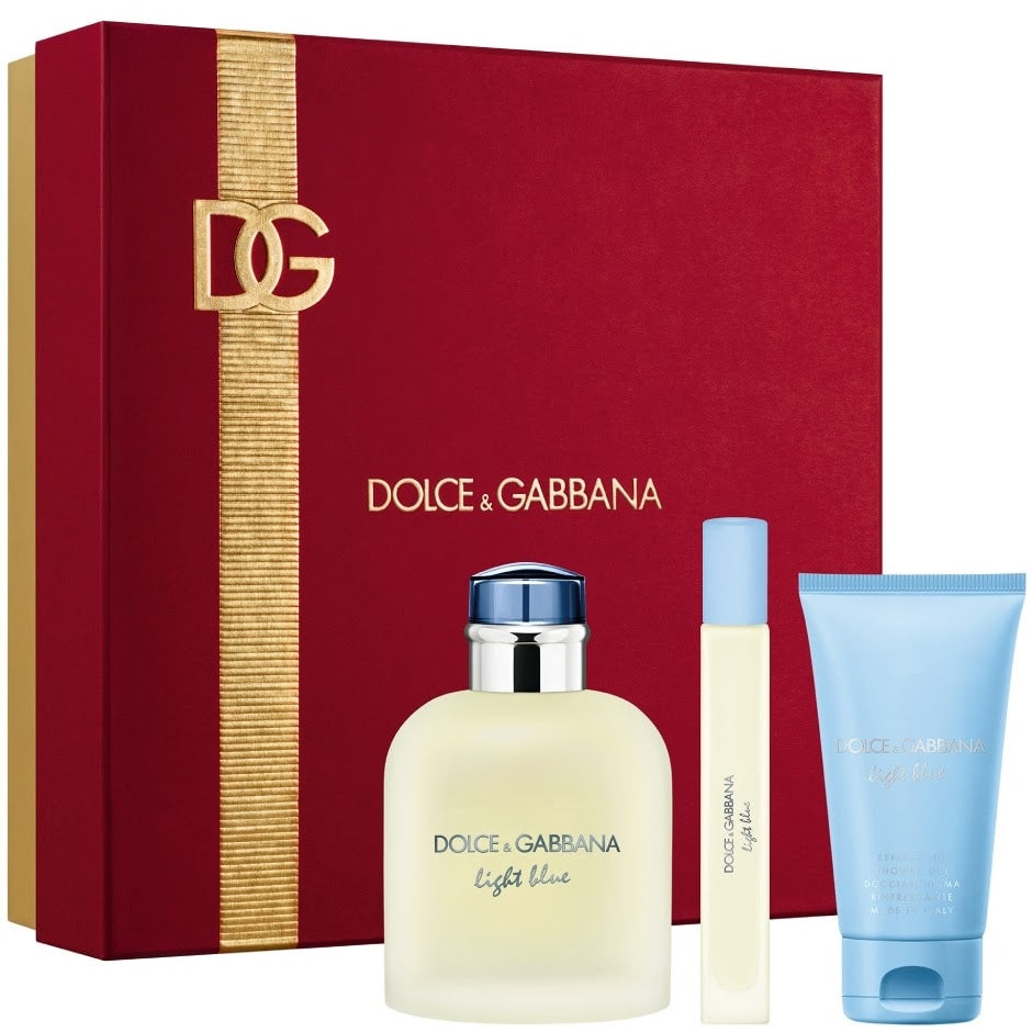 ESTUCHE DOLCE & GABBANA LIGHT BLUE CABALLERO