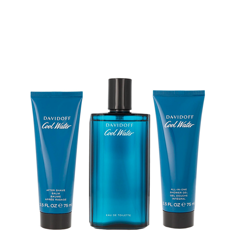 DAVIDOFF COOL WATER CABALLERO   3 PIEZAS